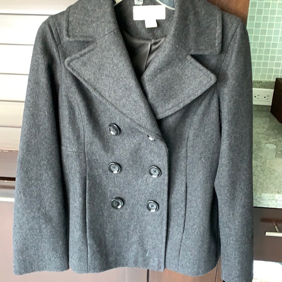Michael Kors Jackets & Blazers - Michael Kors grey pea coat in good condition,